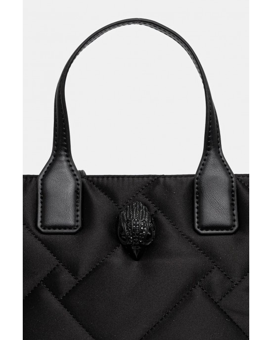 Kurt Geiger Recycled Small Shopper Black Nylon Τσάντα Kurt Geiger Recycled Small Shopper Black Nylon Τσάντα