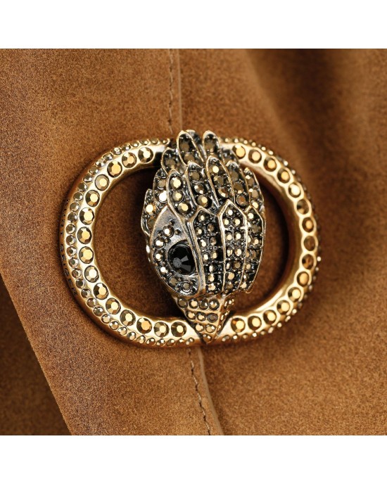 Kurt Geiger Chelsea Large Slouch Hobo Tan Τσάντα