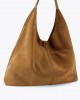 Kurt Geiger Chelsea Large Slouch Hobo Tan Τσάντα