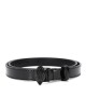 Kurt Geiger Eagle 20 Black Leather Ζώνη