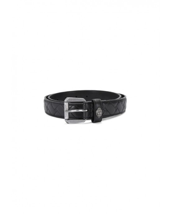 Kurt Geiger Kensington 30 Black Leather Ζώνη