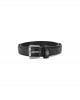 Kurt Geiger Kensington 30 Black Leather Ζώνη