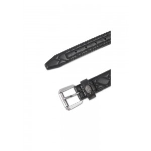 Kurt Geiger Kensington 30 Black Leather Ζώνη