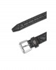 Kurt Geiger Kensington 30 Black Leather Ζώνη
