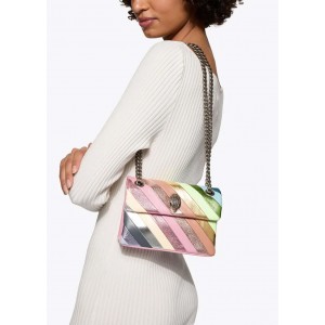 Kurt Geiger Leather Mini Kensington Leather Τσάντα Ώμου