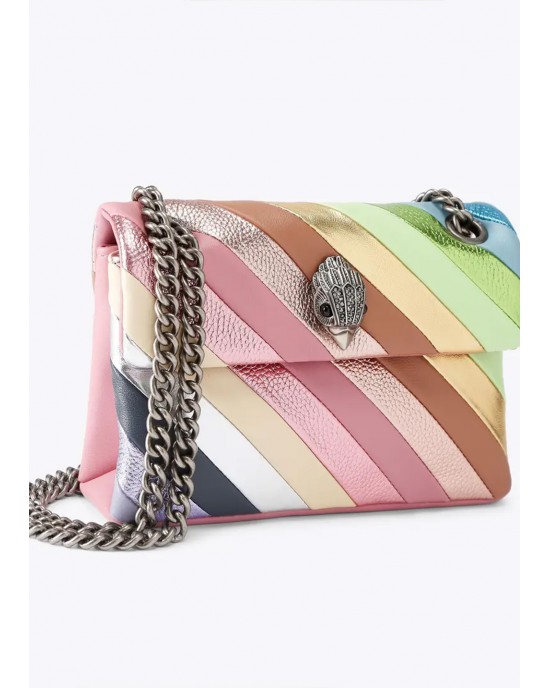 Kurt Geiger Leather Mini Kensington Leather Τσάντα Ώμου