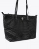 Kurt Geiger Recycled Shopper Studs Black Τσάντα Ώμου