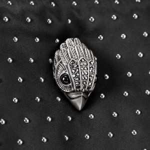 Kurt Geiger Recycled Shopper Studs Black Τσάντα Ώμου