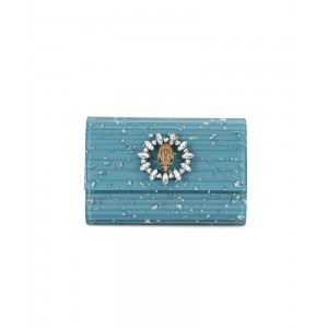 Kurt Geiger Party Eagle Clutch Light Blue Τσάντα Ώμου