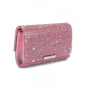 Kurt Geiger Party Eagle Clutch Pink Τσάντα Ώμου