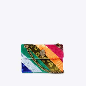 Kurt Geiger Velvet Mini Kensington Τσάντα Ώμου