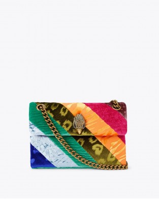 Kurt Geiger Velvet Mini Kensington Τσάντα Ώμου