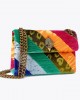 Kurt Geiger Velvet Mini Kensington Τσάντα Ώμου
