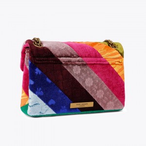 Kurt Geiger Velvet Mini Kensington Τσάντα Ώμου
