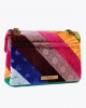 Kurt Geiger Velvet Mini Kensington Τσάντα Ώμου
