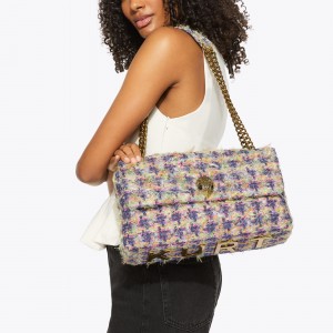 Kurt Geiger Flap XXL Kensington Multi Τσάντα Ώμου
