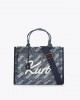Kurt Geiger Kurt Tote Denim Τσάντα Χειρός