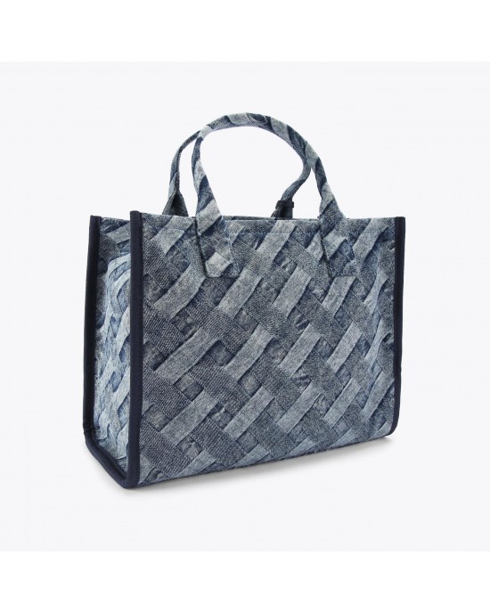 Kurt Geiger Kurt Tote Denim Τσάντα Χειρός