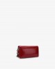 Kurt Geiger Sloane Soft Leather Red Τσάντα Ώμου