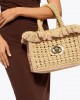 Kurt Geiger Chelsea Ruffle Tote Beige Τσάντα