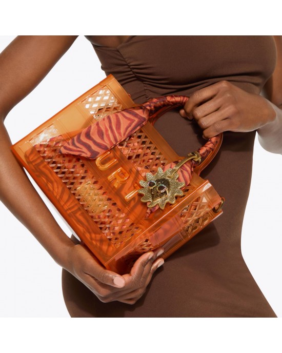 Kurt Geiger Small Jelly Tote Tan Comb Τσάντα