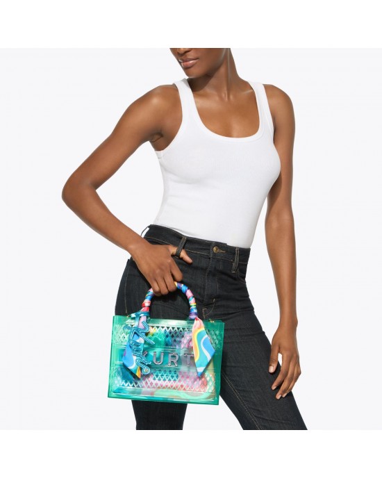 Kurt Geiger Small Jelly Tote Pale Green Τσάντα
