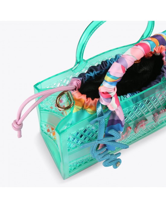 Kurt Geiger Small Jelly Tote Pale Green Τσάντα