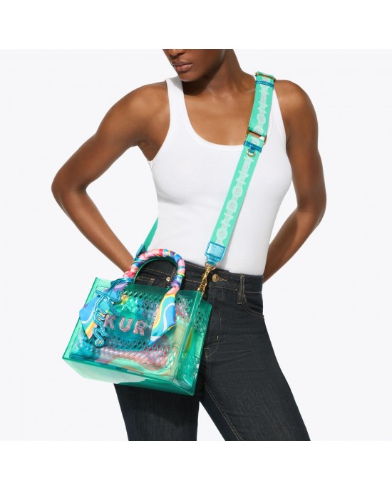 Kurt Geiger Small Jelly Tote Pale Green Τσάντα