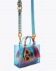 Kurt Geiger Small Jelly Tote Blue Τσάντα