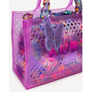 Kurt Geiger Jelly Small Tote Lilac Τσάντα