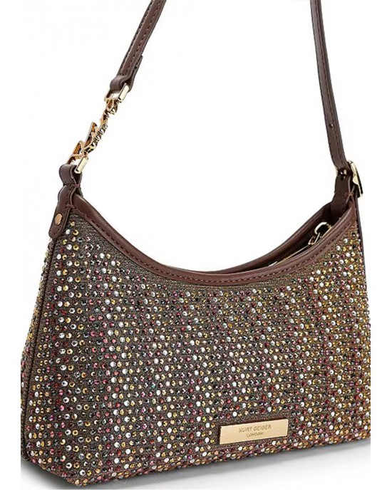 Kurt Geiger Mini Kurt Fabric Shoulder Τσάντα Ώμου