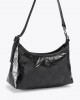 Kurt Geiger Sling Vinyl Shoulder Black Τσάντα