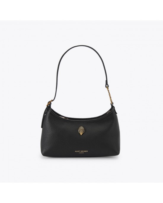 Kurt Geiger Mini Kurt Shoulder Black Τσάντα Ώμου
