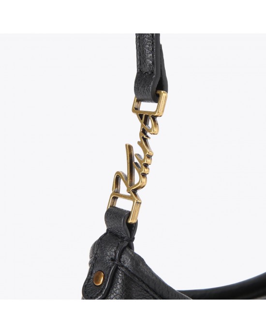 Kurt Geiger Mini Kurt Shoulder Black Τσάντα Ώμου