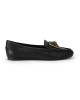 Kurt Geiger Pimlico Black Leather Μοκασίνια