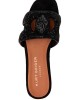 Kurt Geiger Eagle Cut Out Flat Black Σανδάλια