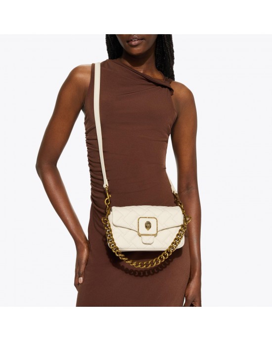 Kurt Geiger Mini Pimlico Bone Τσάντα Ώμου