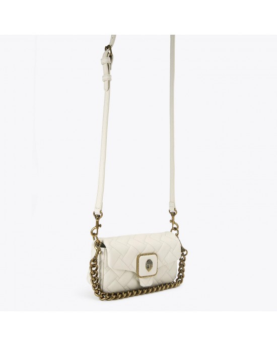 Kurt Geiger Mini Pimlico Bone Τσάντα Ώμου