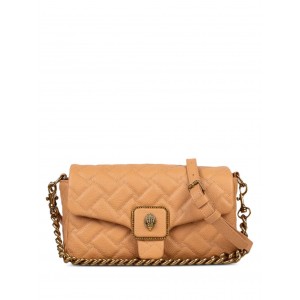 Kurt Geiger Pimlico Camel Leather Τσάντα Ώμου