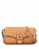 Kurt Geiger Pimlico Camel Leather Τσάντα Ώμου