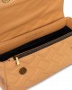 Kurt Geiger Pimlico Camel Leather Τσάντα Ώμου