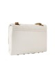 Kurt Geiger Large Kensington Cream Leather Τσάντα Ώμου