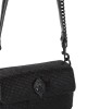 Pinko Oxford Mini Fabric Black Τσάντα Ώμου