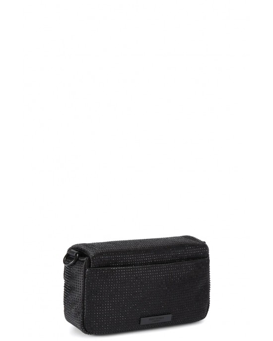 Pinko Oxford Mini Fabric Black Τσάντα Ώμου