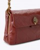 Kurt Geiger Kensington XBody Wine Crinkled Τσάντα Ώμου