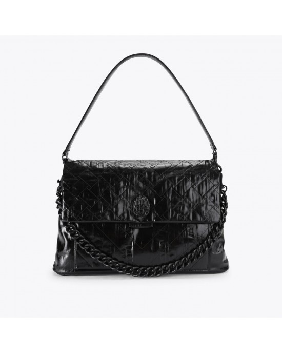 Kurt Geiger Celia Drench Black Extra Large Τσάντα Ώμου