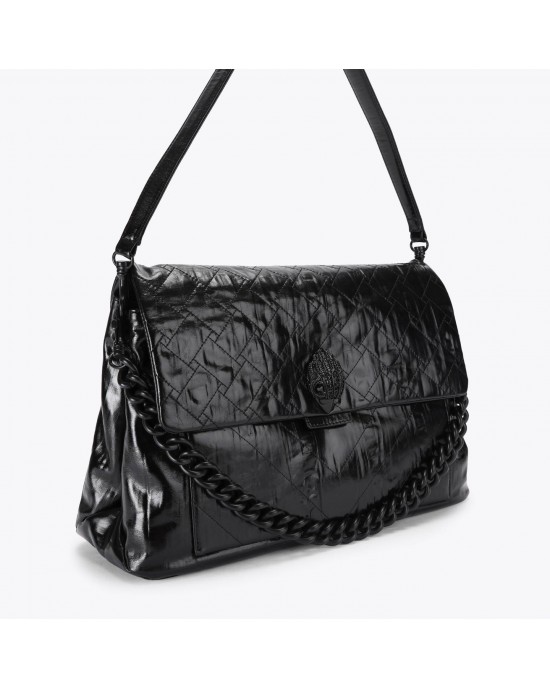 Kurt Geiger Celia Drench Black Extra Large Τσάντα Ώμου