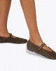 Kurt Geiger Mayfair Brown Flat Μπαλαρίνες