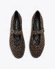Kurt Geiger Mayfair Brown Flat Μπαλαρίνες