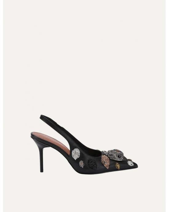 Kurt Geiger Eagles Sling Black Γόβες